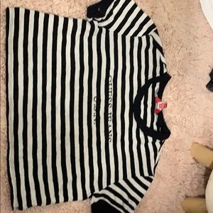 ❌SOLD❌ Striped Guess Jeans crop top